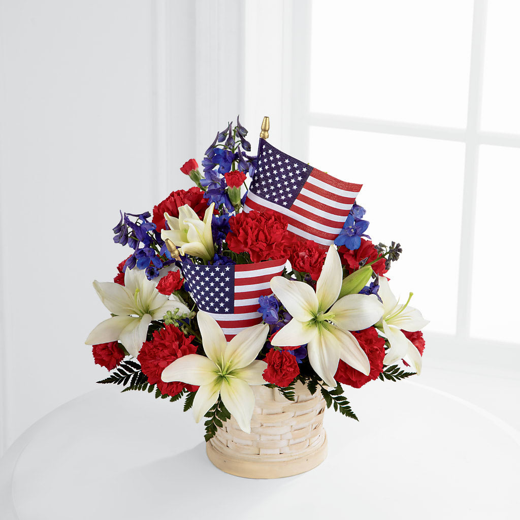 American Glory Bouquet – A Daisy A Day, Winston-salem NC