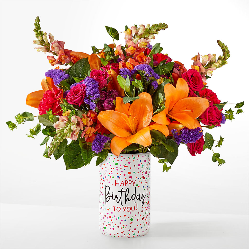 Birthday Palooza Bouquet – A Daisy A Day, Winston-salem NC