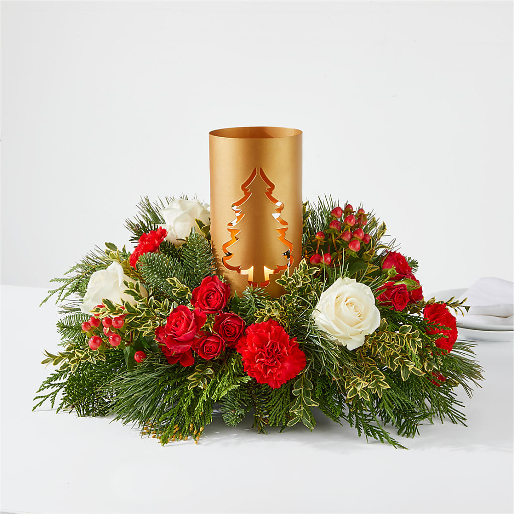 December Dreams Centerpiece – A Daisy A Day, Winston-salem NC