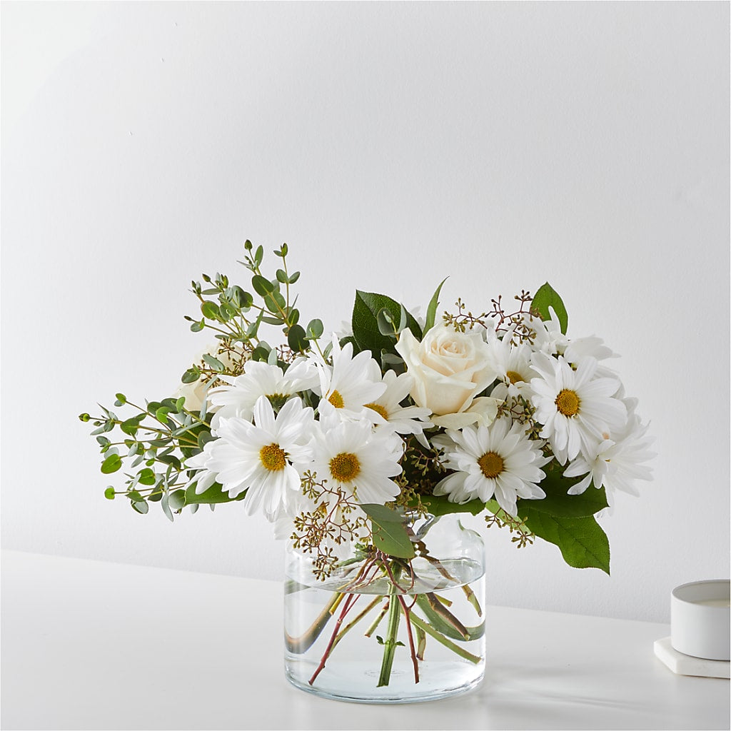 Fresh Linen Bouquet – A Daisy A Day, Winston-salem NC