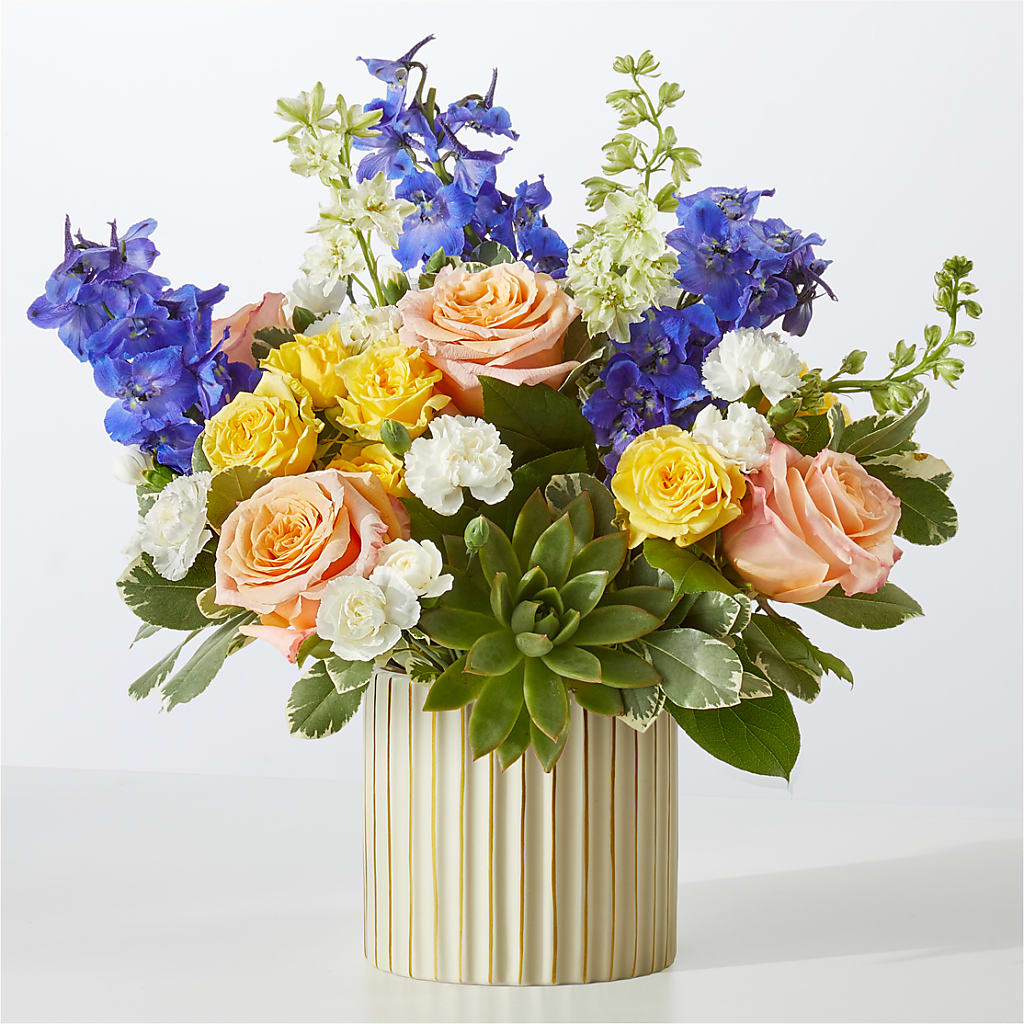 Cobalt Reverie Bouquet – A Daisy A Day, Winston-salem NC