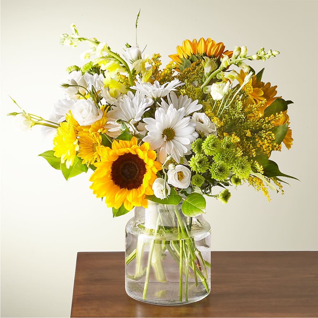 Hello Sunshine Bouquet – A Daisy A Day, Winston-salem NC