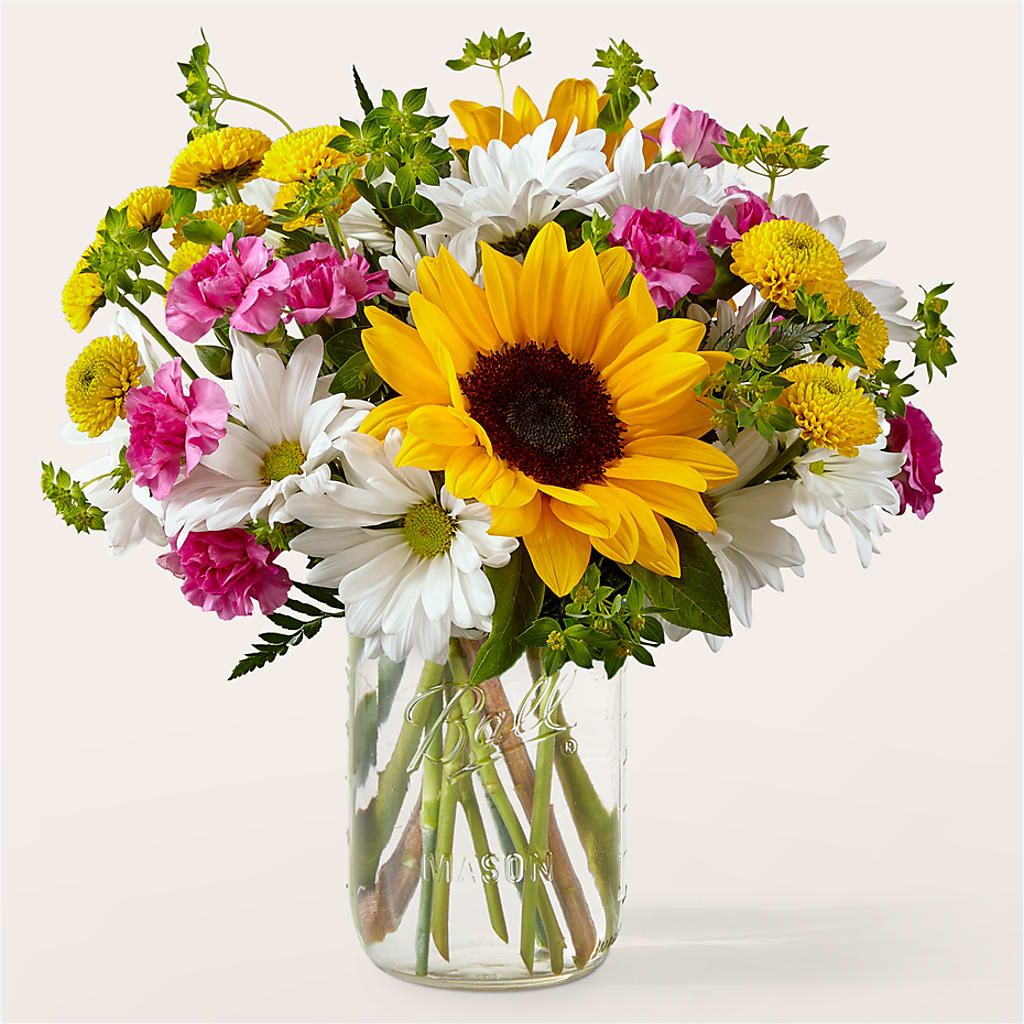 Aglow Bouquet – A Daisy A Day, Winston-salem NC