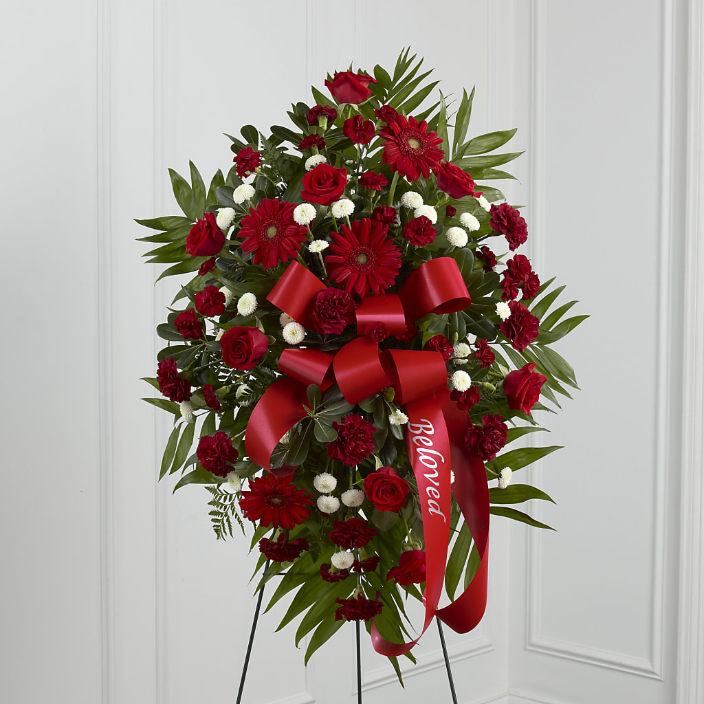 Treasured Memories Standing Spray – A Daisy A Day, Winston-salem NC
