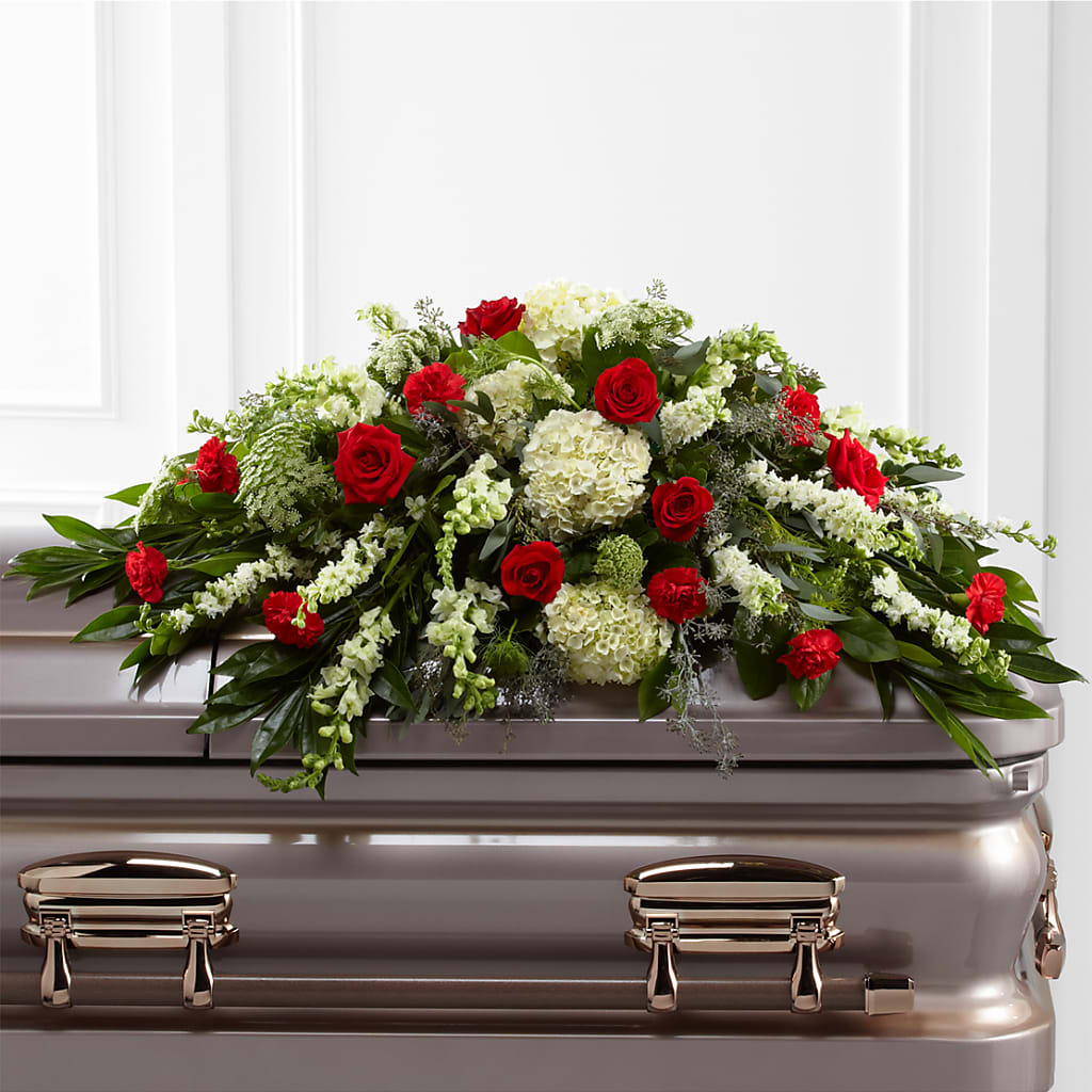 Sincerity Casket Spray – A Daisy A Day, Winston-salem NC