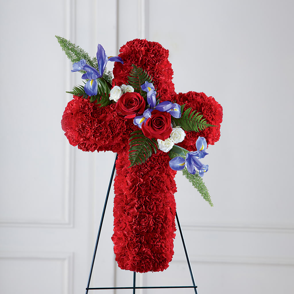 Faithful Hero Floral Cross – A Daisy A Day, Winston-salem NC