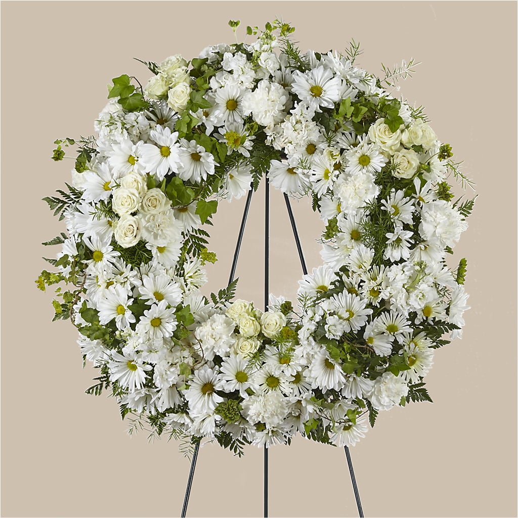 Faithful Wishes Wreath – A Daisy A Day, Winston-salem NC
