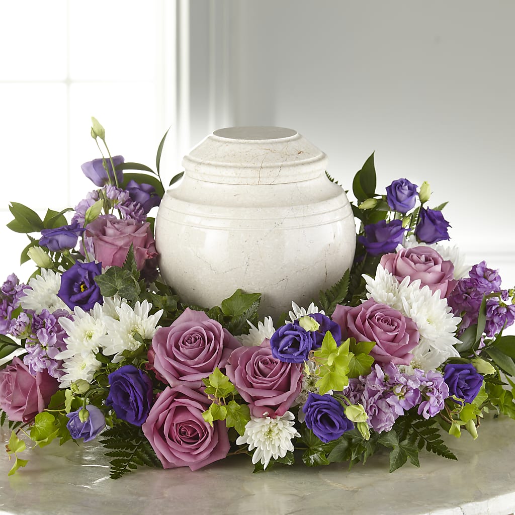 Blooming Sympathy Cremation Adornment – A Daisy A Day, Winston-salem NC
