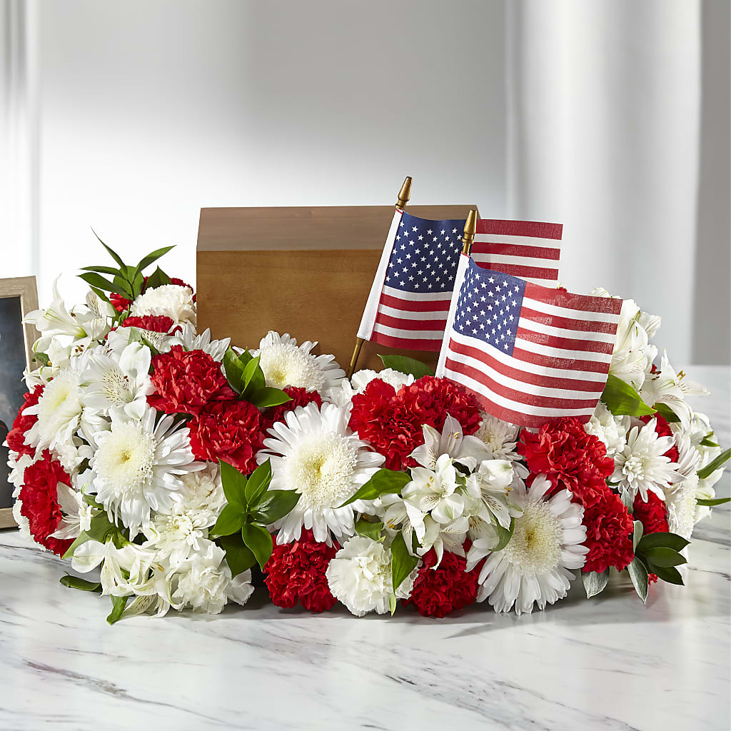 Spirit of Patriotism Cremation Adornment – A Daisy A Day, Winston-salem NC