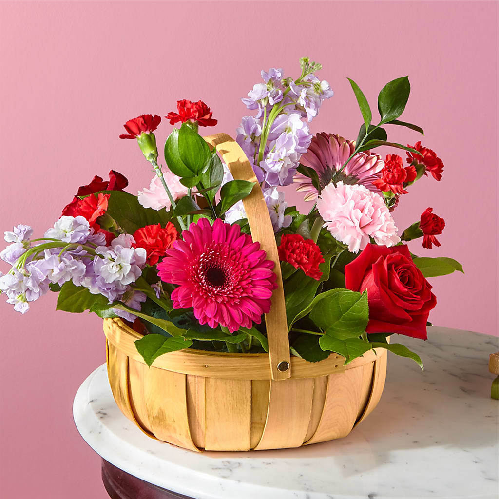 Pink Picnic Basket – A Daisy A Day, Winston-salem NC