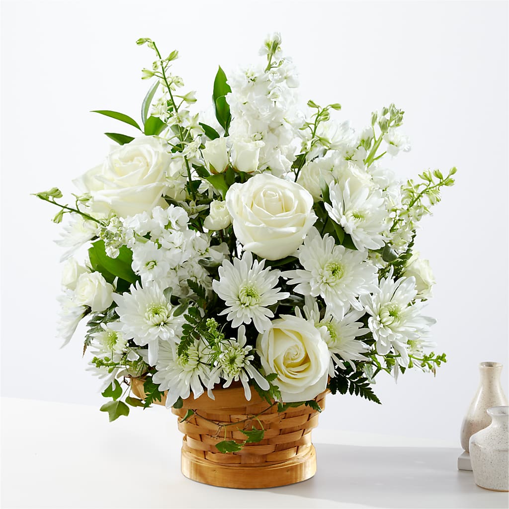 Heartfelt Condolences Arrangement – A Daisy A Day, Winston-salem NC