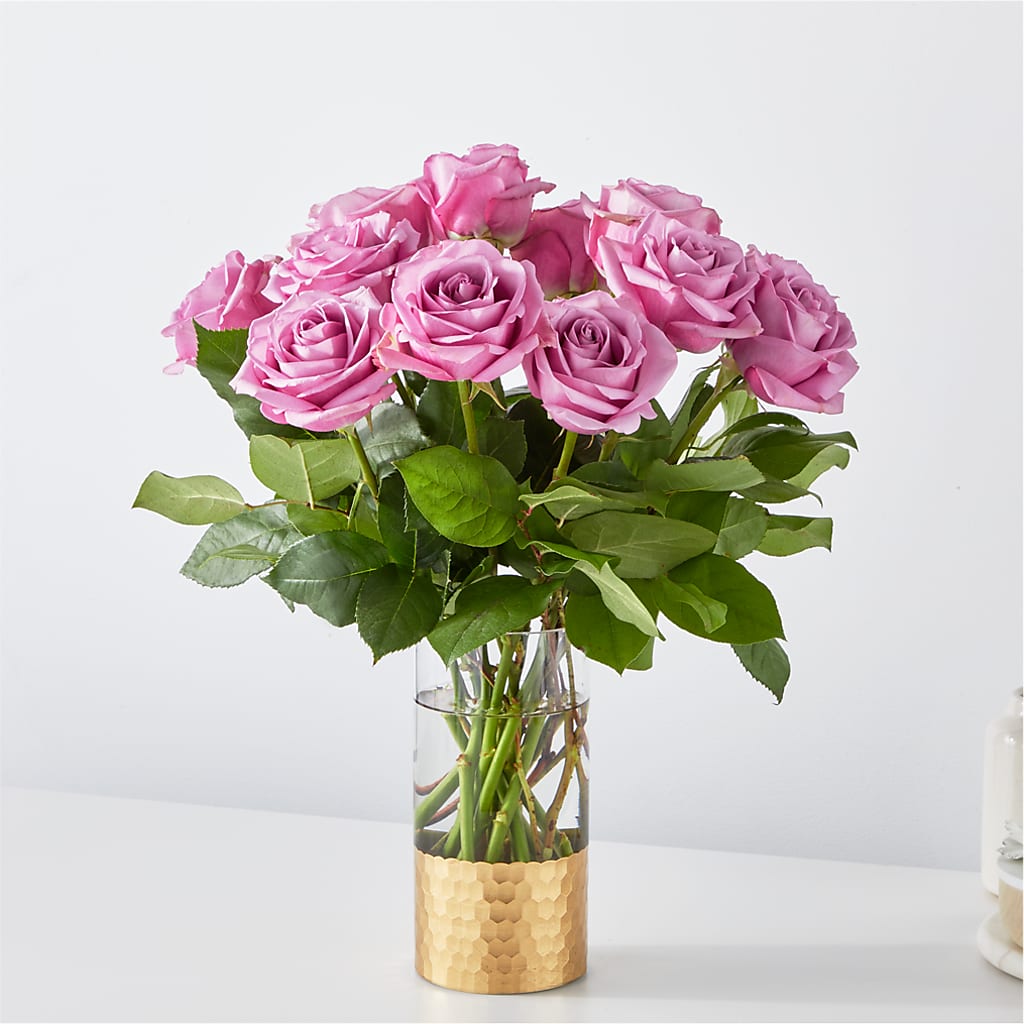 Secret Admirer Lavender Rose Bouquet – A Daisy A Day, Winston-salem NC