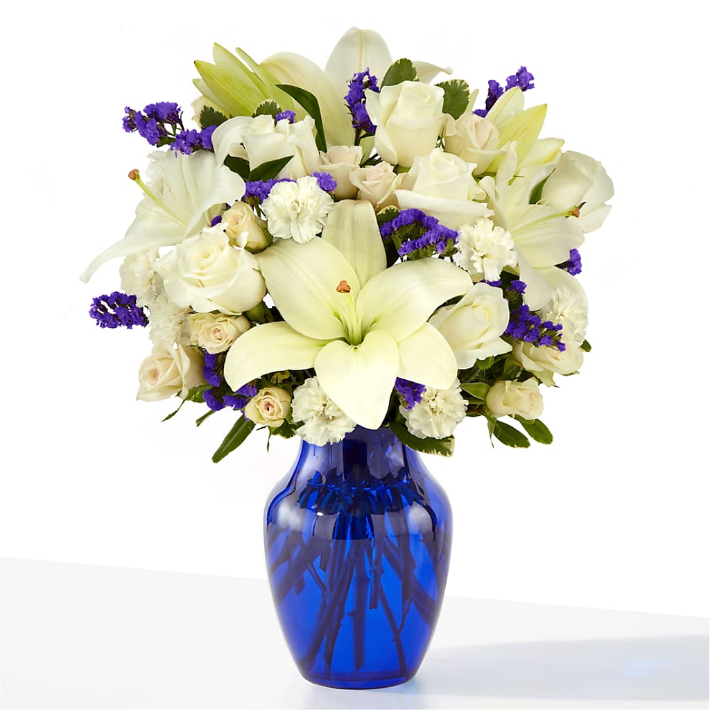 Sapphire Rush Bouquet – A Daisy A Day, Winston-salem NC