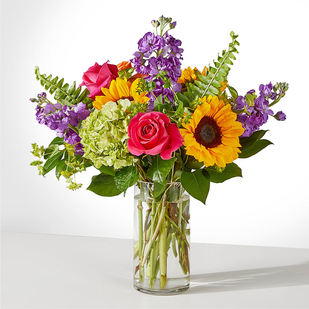 Vibrant Greetings Bouquet – A Daisy A Day, Winston-salem NC