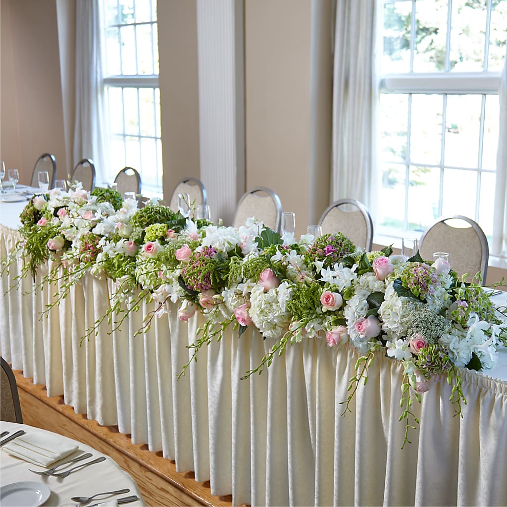 State of Joy Head Table Arrangement – A Daisy A Day, Winston-salem NC
