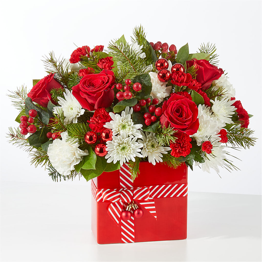 Presents Under the Tree Bouquet –  A Daisy A Day, Winston-salem NC