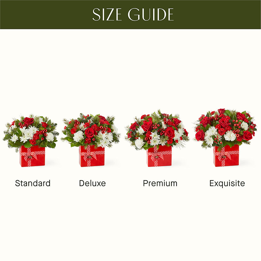 Presents Under the Tree Bouquet –  A Daisy A Day, Winston-salem NC