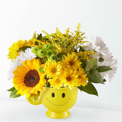 Joyful Smiles Bouquet –  A Daisy A Day, Winston-salem NC