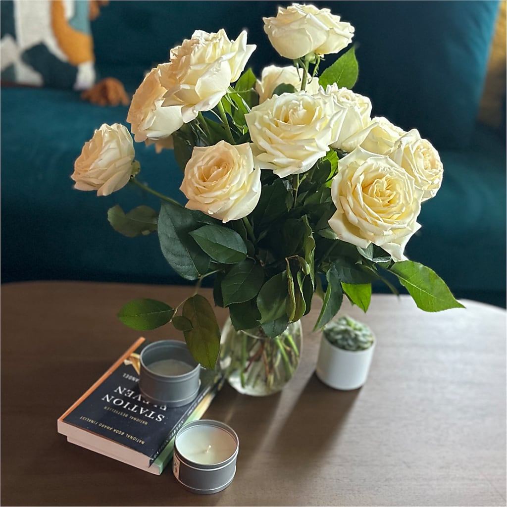 Long Stem Yellow Rose Bouquet –  A Daisy A Day, Winston-salem NC