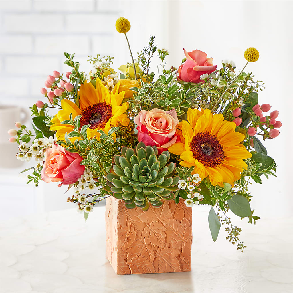 Sunflower Season Bouquet –  A Daisy A Day, Winston-salem NC