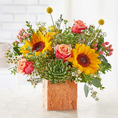 Sunflower Season Bouquet –  A Daisy A Day, Winston-salem NC
