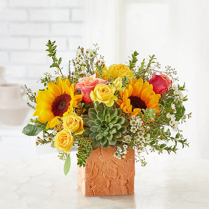 Sunflower Season Bouquet –  A Daisy A Day, Winston-salem NC