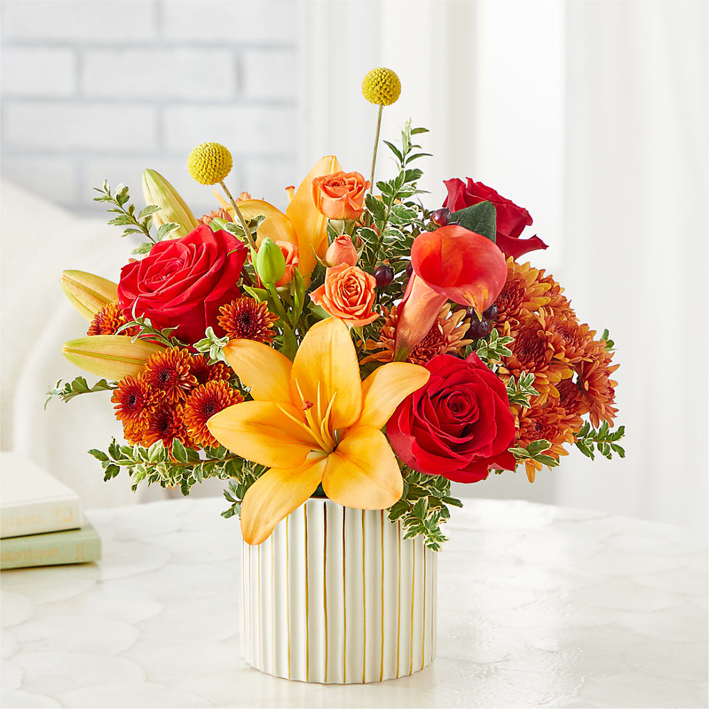 Scarlet Skies Bouquet –  A Daisy A Day, Winston-salem NC
