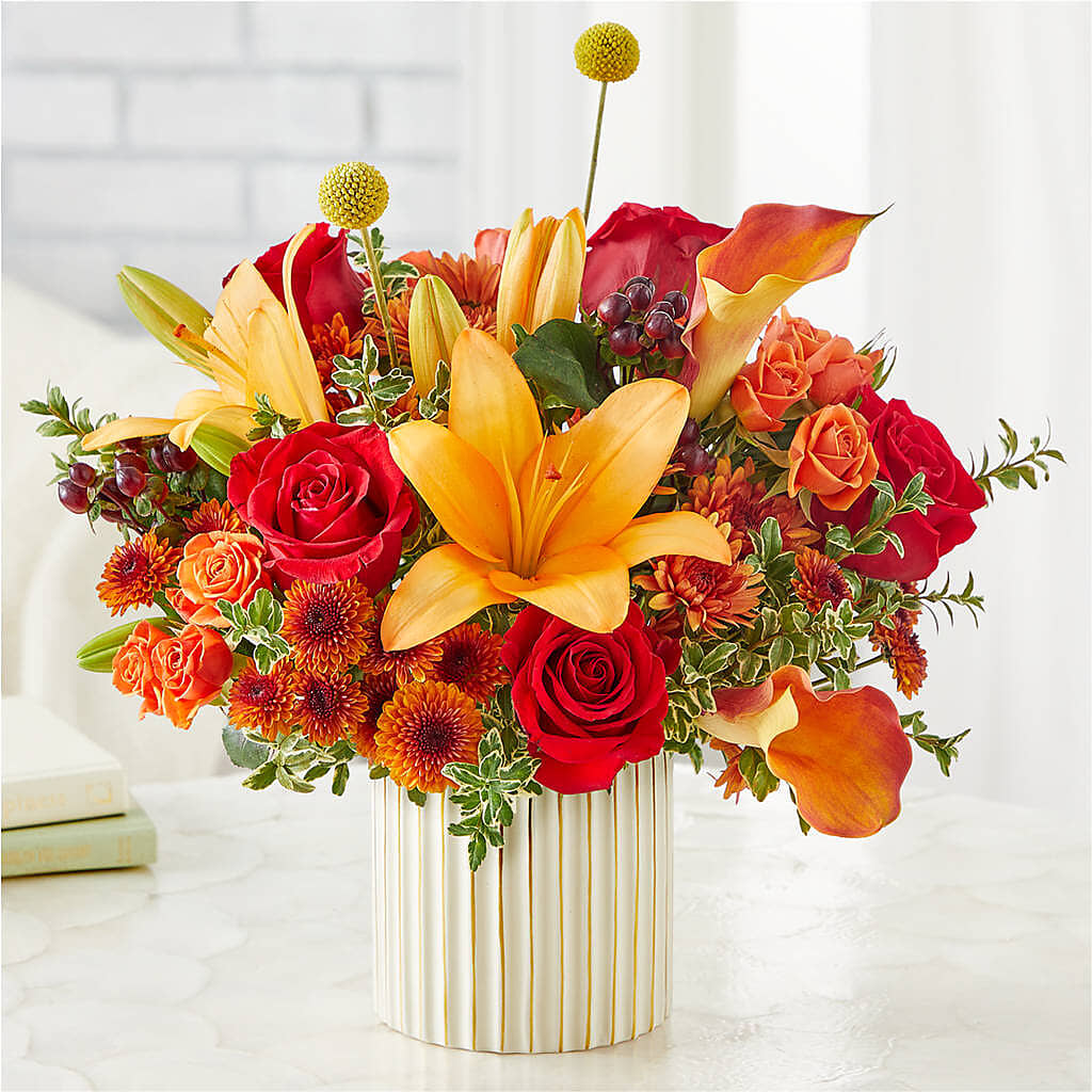 Scarlet Skies Bouquet –  A Daisy A Day, Winston-salem NC