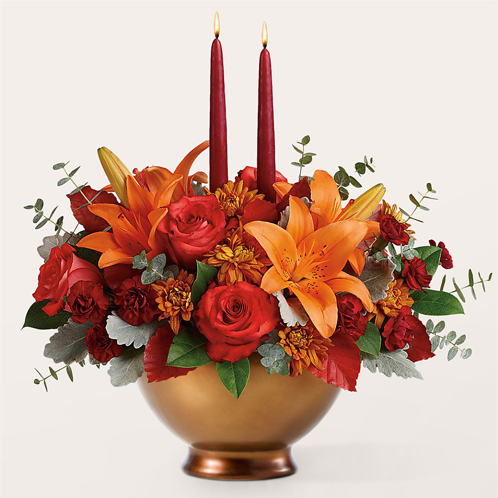 Fruits of Fall Centerpiece –  A Daisy A Day, Winston-salem NC