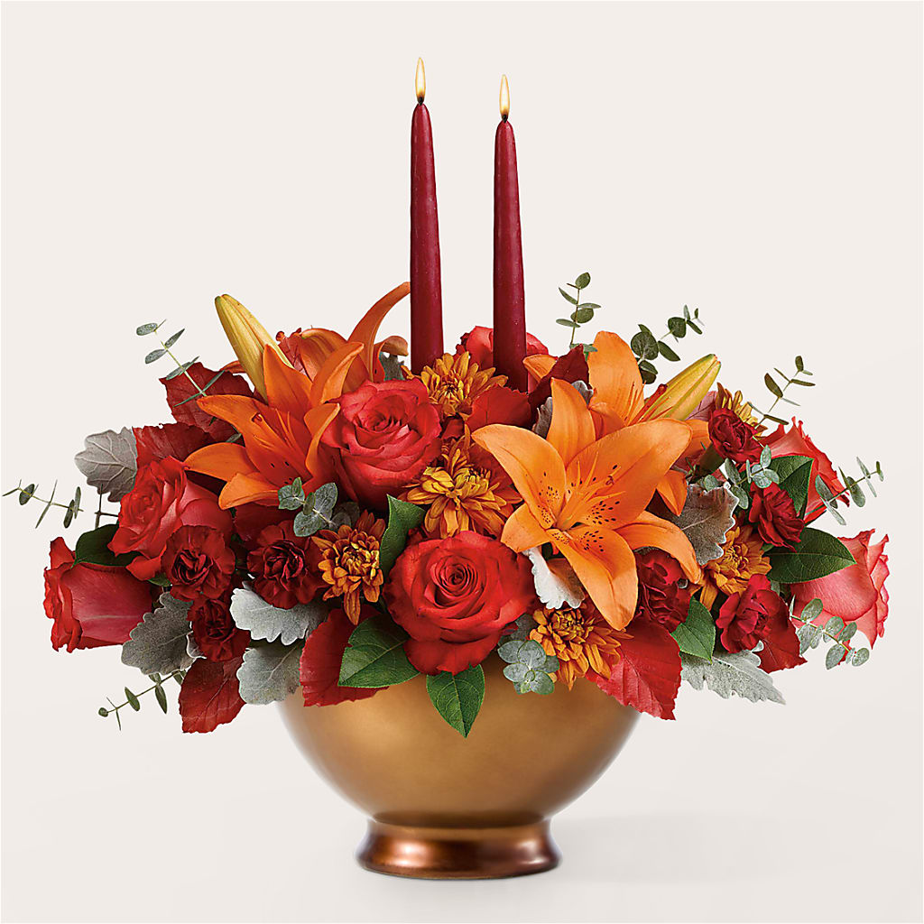 Fruits of Fall Centerpiece –  A Daisy A Day, Winston-salem NC