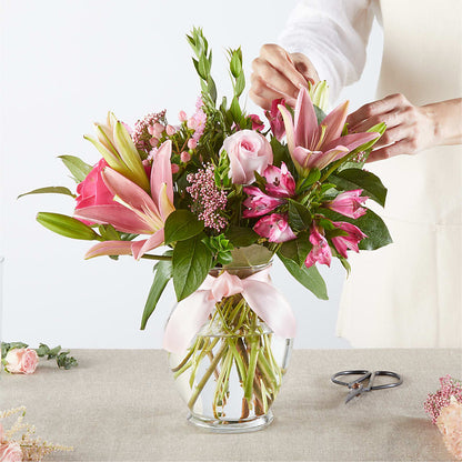 Pink Ribbon - A Florist Original –  A Daisy A Day, Winston-salem NC