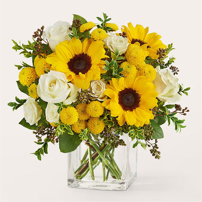Luminous Morning Bouquet –  A Daisy A Day, Winston-salem NC
