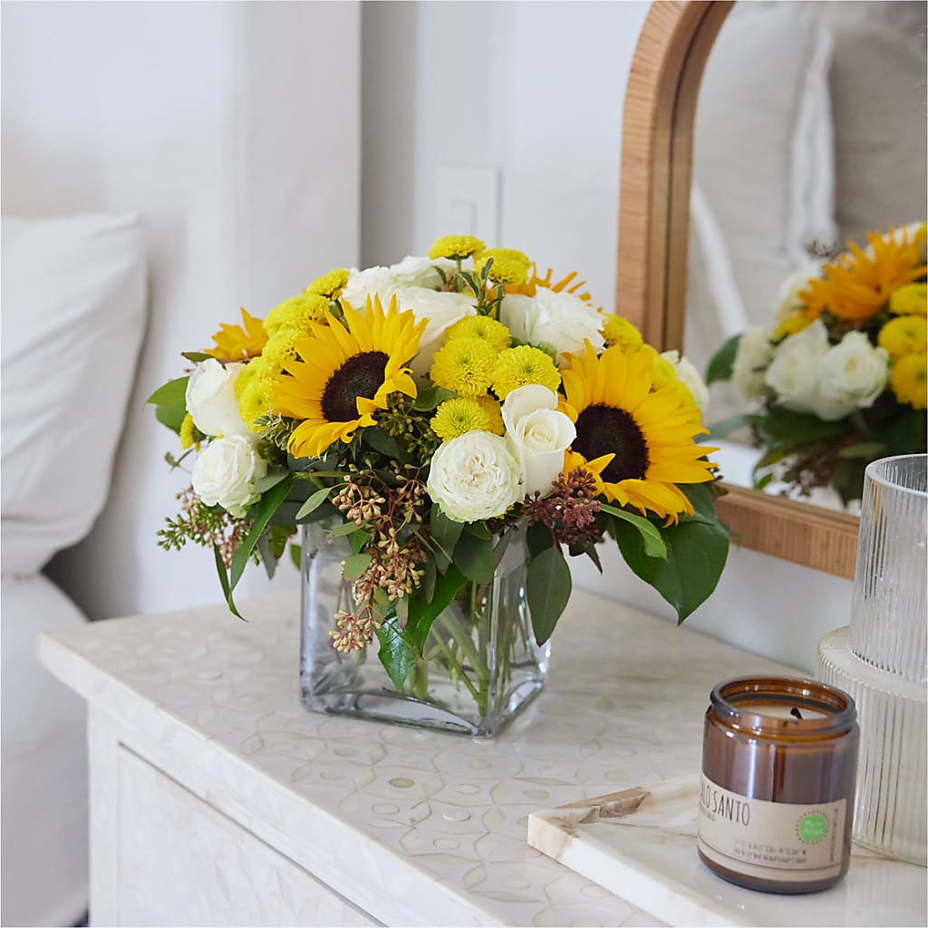 Luminous Morning Bouquet –  A Daisy A Day, Winston-salem NC