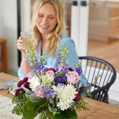 Violet Frost Bouquet –  A Daisy A Day, Winston-salem NC