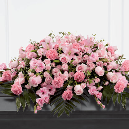 Garden of Comfort Casket Spray (Standard) –  A Daisy A Day, Winston-salem NC