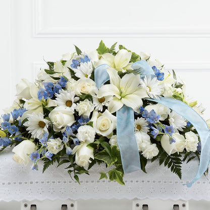Tender Treasure Casket Spray –  A Daisy A Day, Winston-salem NC
