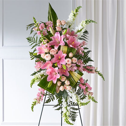 Elegant Embrace Standing Spray –  A Daisy A Day, Winston-salem NC