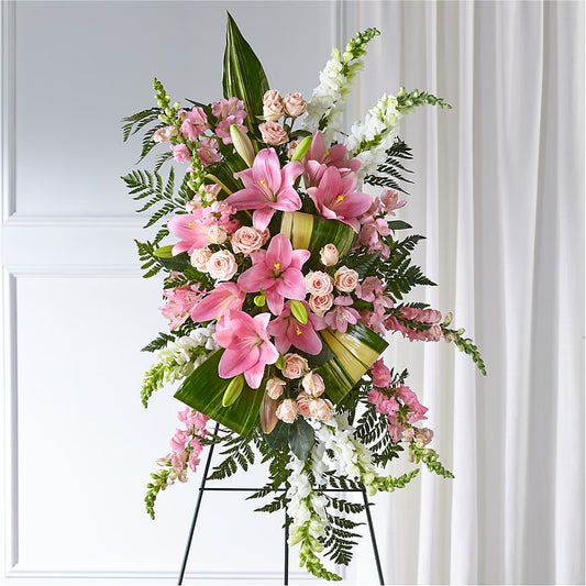 Elegant Embrace Standing Spray –  A Daisy A Day, Winston-salem NC