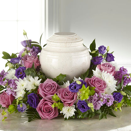 Blooming Sympathy Cremation Adornment –  A Daisy A Day, Winston-salem NC