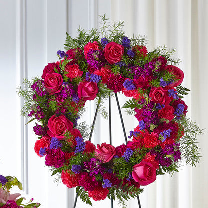 Calming Colors Wreath –  A Daisy A Day, Winston-salem NC