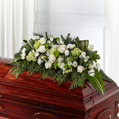 Hopeful Gesture Casket Spray –  A Daisy A Day, Winston-salem NC