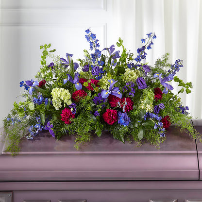 Always Treasured Casket Spray –  A Daisy A Day, Winston-salem NC