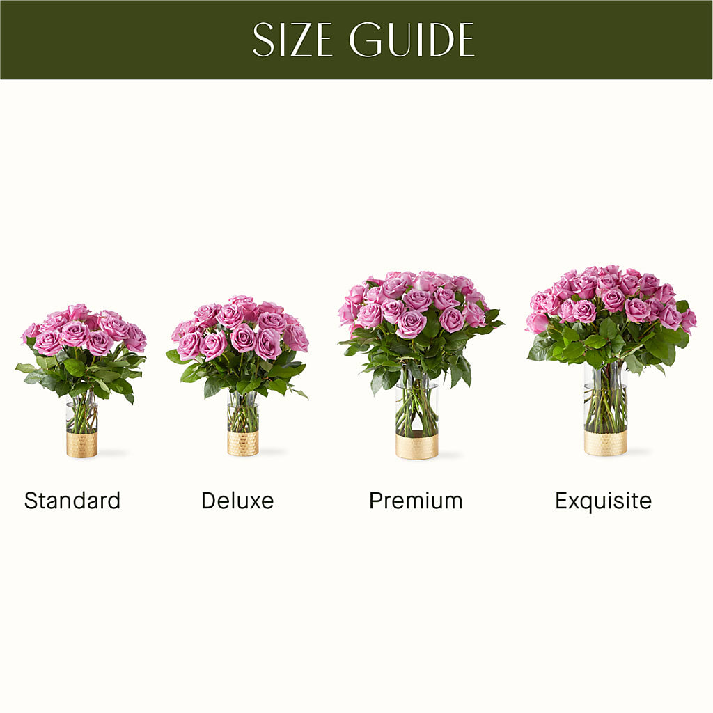 Secret Admirer Lavender Rose Bouquet –  A Daisy A Day, Winston-salem NC