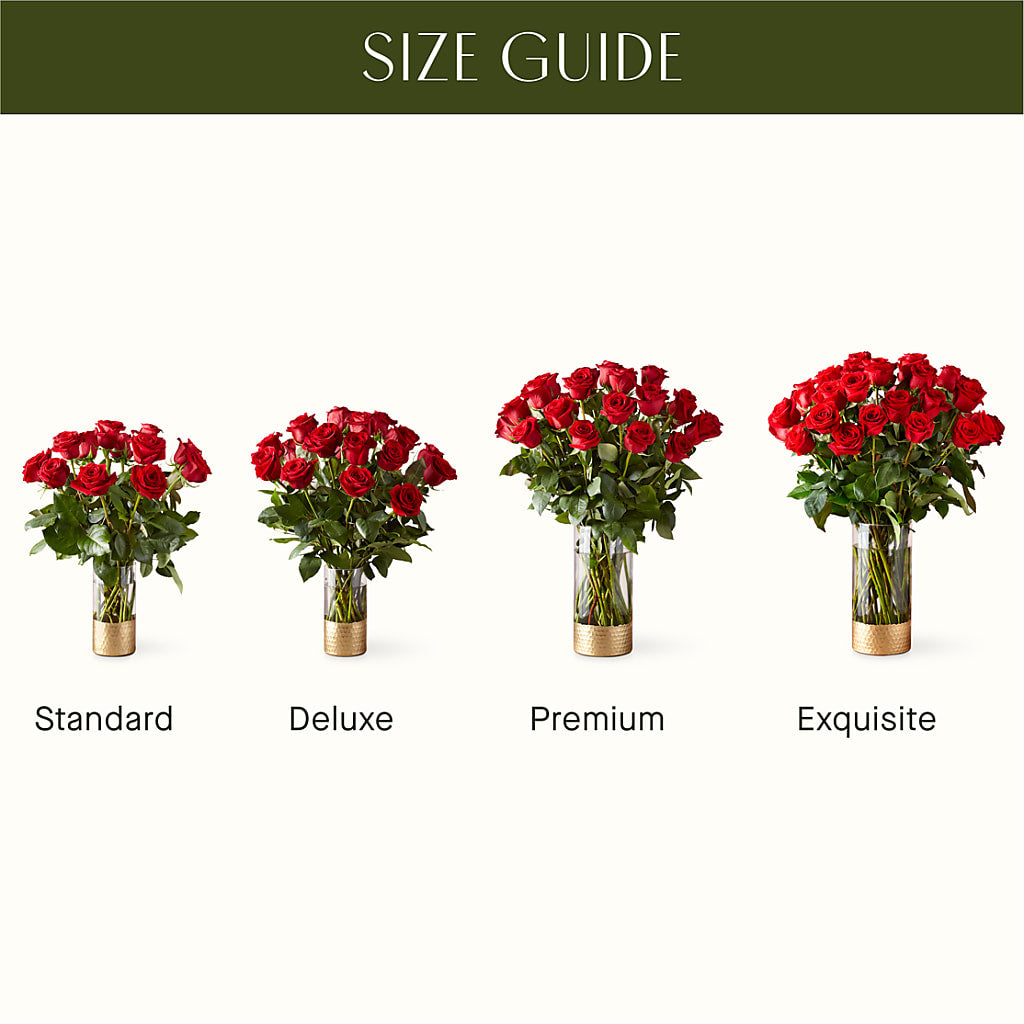 Classic Love Red Rose Bouquet –  A Daisy A Day, Winston-salem NC