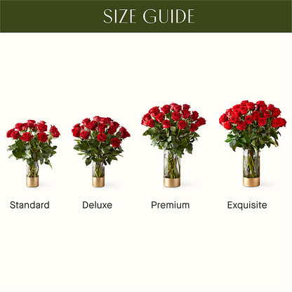 Classic Love Red Rose Bouquet –  A Daisy A Day, Winston-salem NC