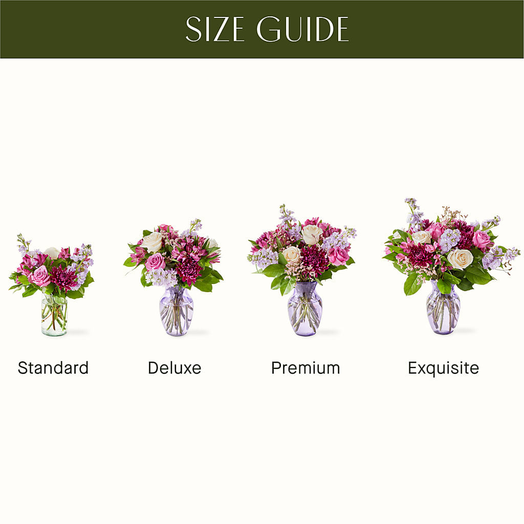 Amethyst Dreams Bouquet –  A Daisy A Day, Winston-salem NC