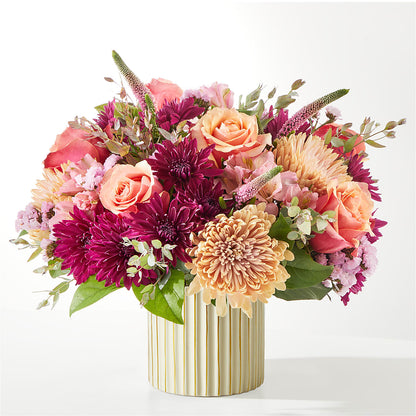 Berry Cobbler Bouquet with Ivory Vase –  A Daisy A Day, Winston-salem NC