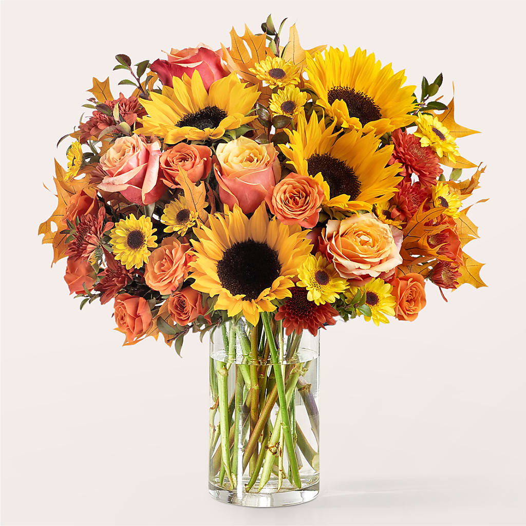 Fluttering Foliage Bouquet –  A Daisy A Day, Winston-salem NC