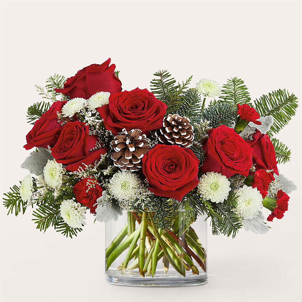 Yule Cheer Bouquet –  A Daisy A Day, Winston-salem NC
