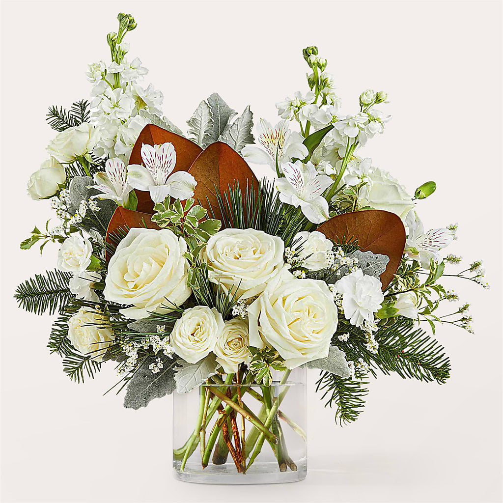 Fresh Snowfall Bouquet –  A Daisy A Day, Winston-salem NC